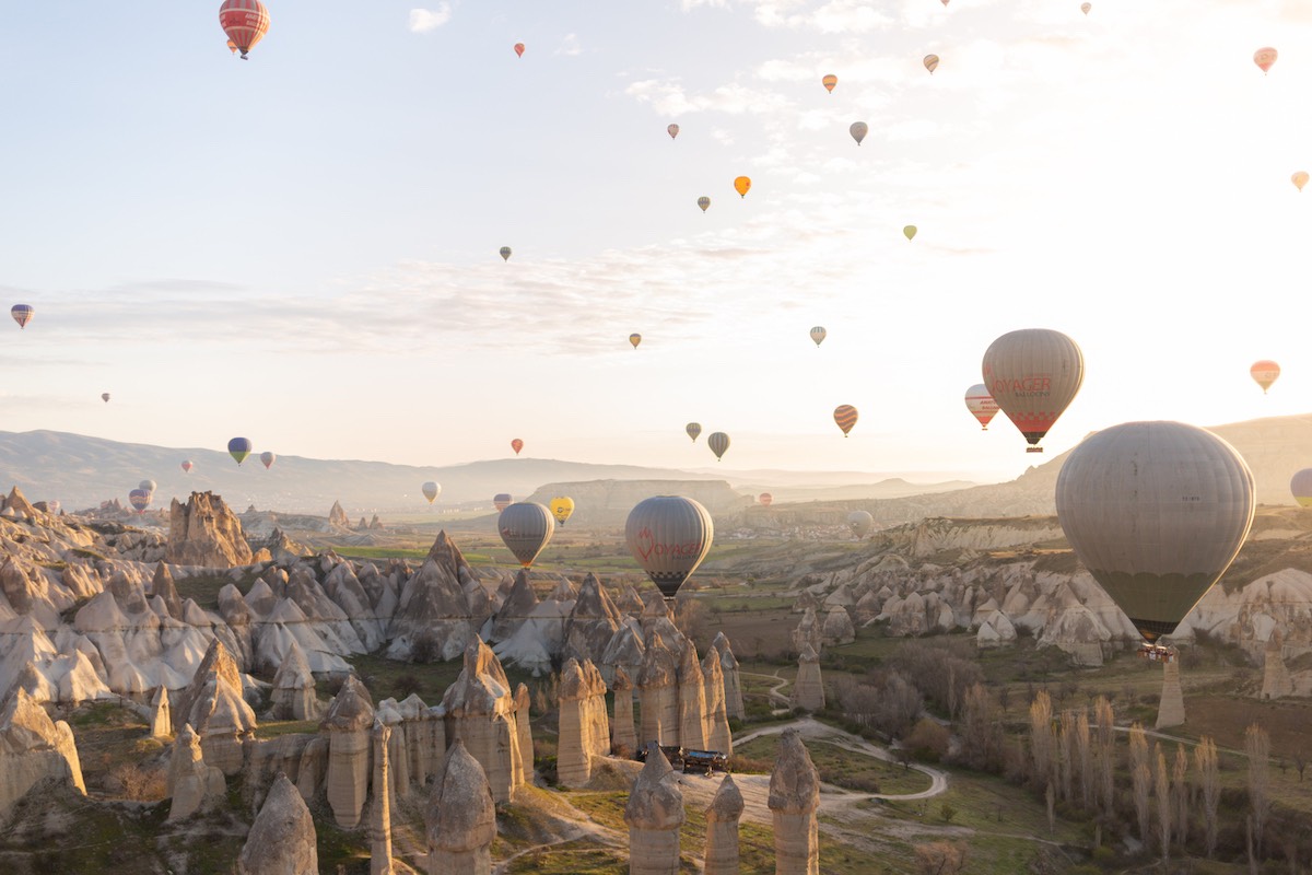 cappadocia turkey hot air balloon